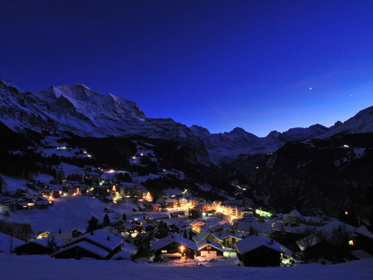 Apartment Roossihuus By Interhome Wengen Dış mekan fotoğraf